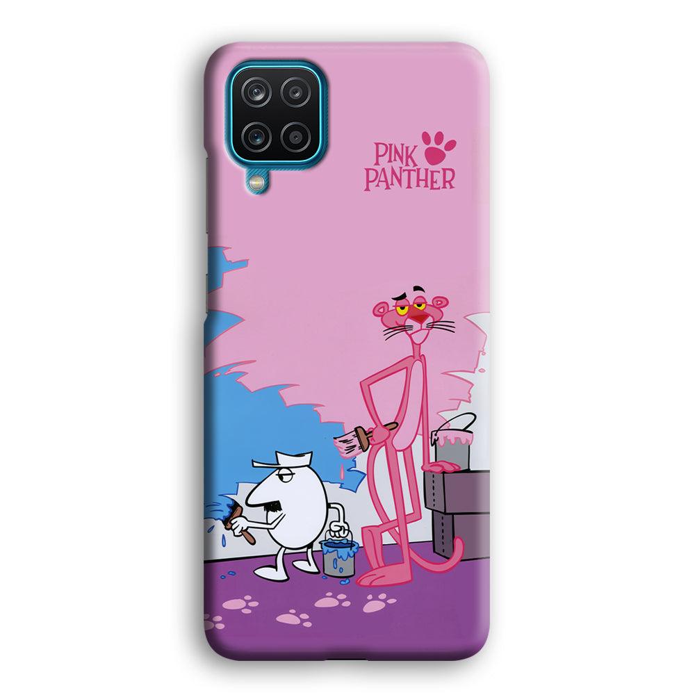 Pink Panther Good Choice of Color Samsung Galaxy A12 Case-Oxvistore