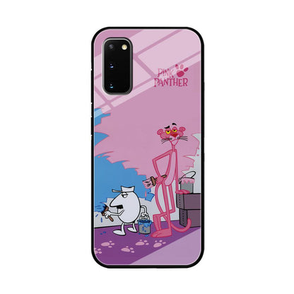 Pink Panther Good Choice of Color Samsung Galaxy S20 Case-Oxvistore