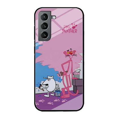 Pink Panther Good Choice of Color Samsung Galaxy S21 Case-Oxvistore