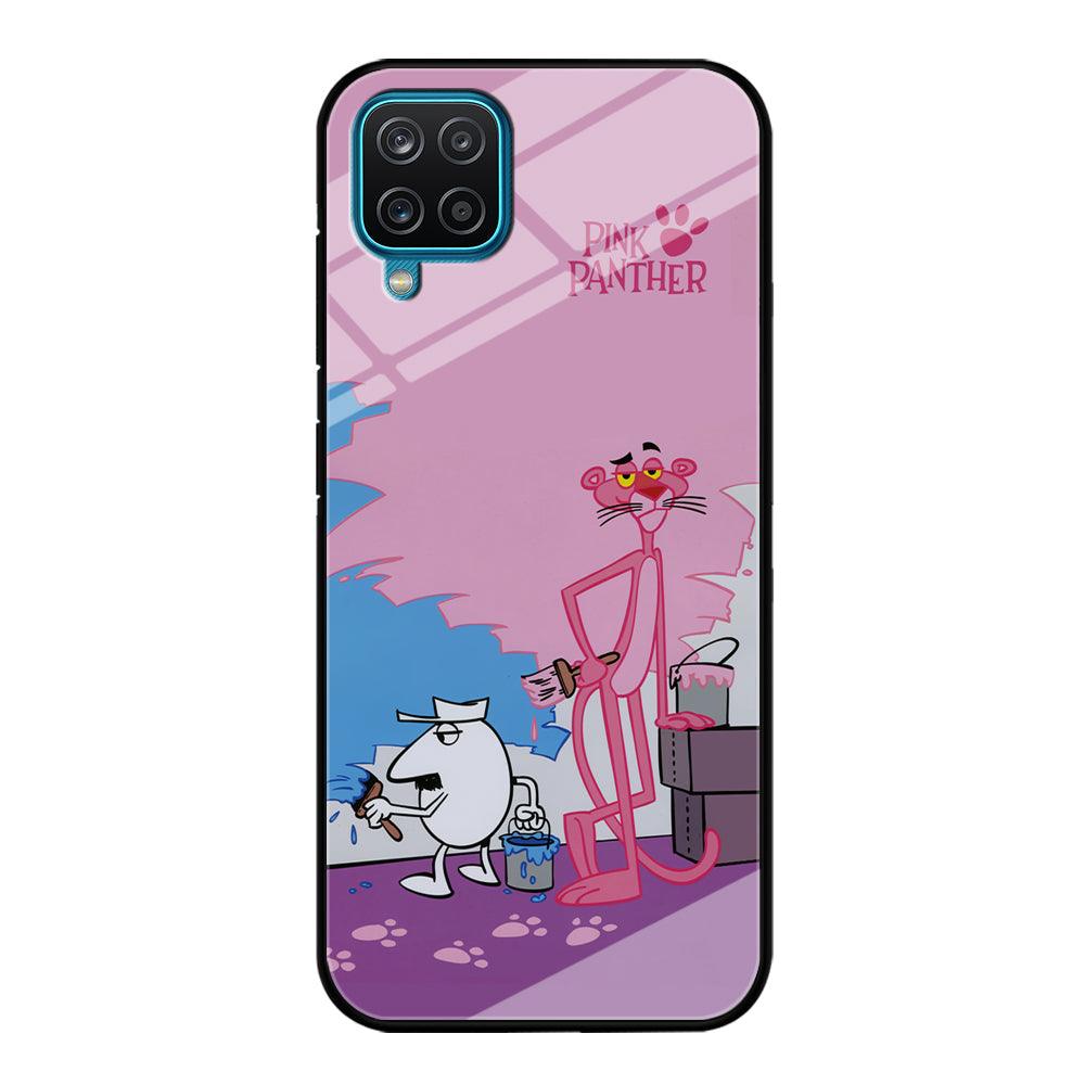 Pink Panther Good Choice of Color Samsung Galaxy A12 Case-Oxvistore