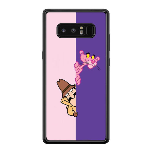 Pink Panther Hide and Seek with Detective Samsung Galaxy Note 8 Case-Oxvistore