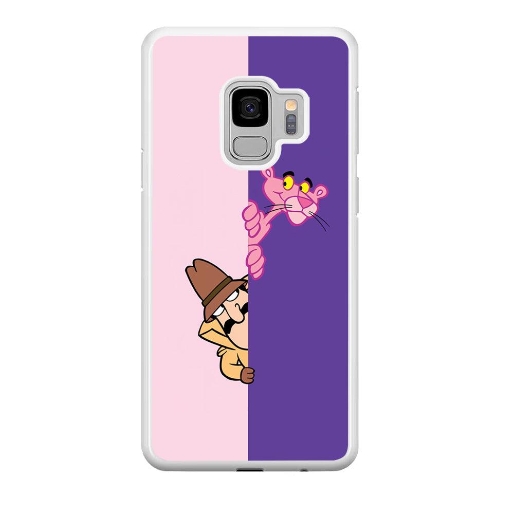 Pink Panther Hide and Seek with Detective Samsung Galaxy S9 Case-Oxvistore