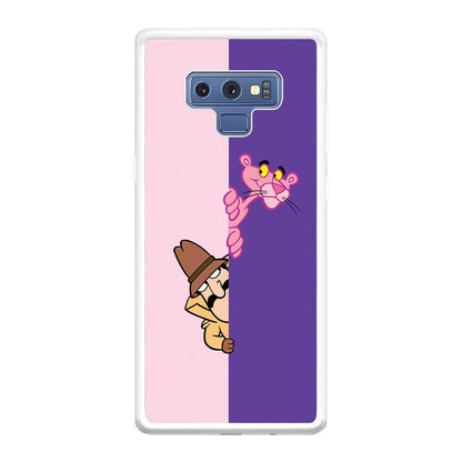 Pink Panther Hide and Seek with Detective Samsung Galaxy Note 9 Case-Oxvistore