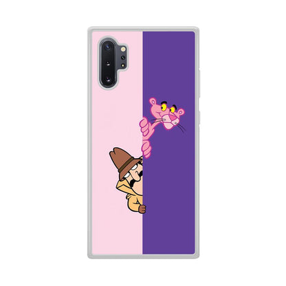 Pink Panther Hide and Seek with Detective Samsung Galaxy Note 10 Plus Case-Oxvistore