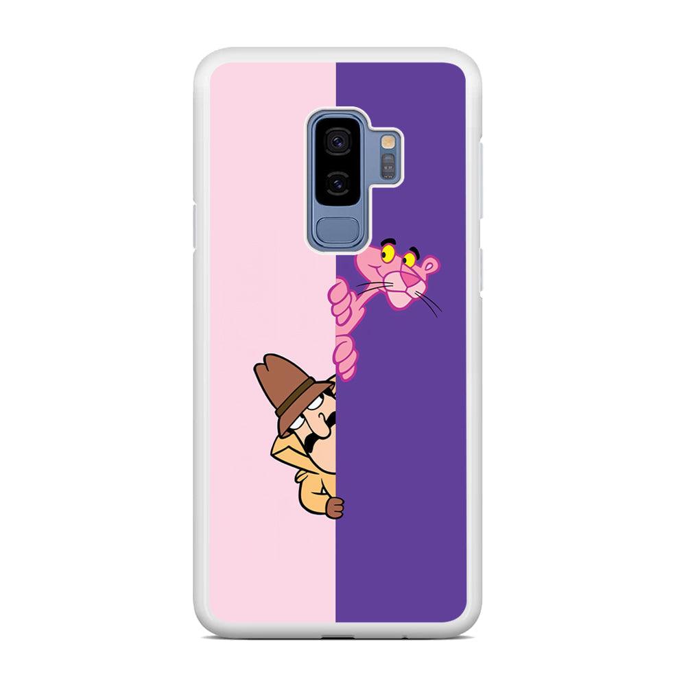 Pink Panther Hide and Seek with Detective Samsung Galaxy S9 Plus Case-Oxvistore