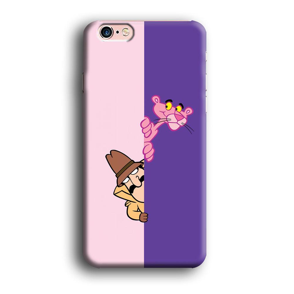 Pink Panther Hide and Seek with Detective iPhone 6 Plus | 6s Plus Case-Oxvistore