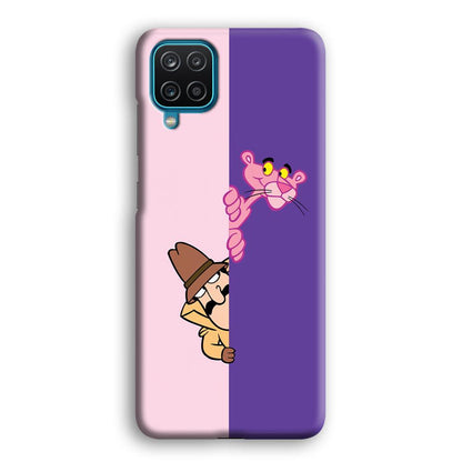 Pink Panther Hide and Seek with Detective Samsung Galaxy A12 Case-Oxvistore