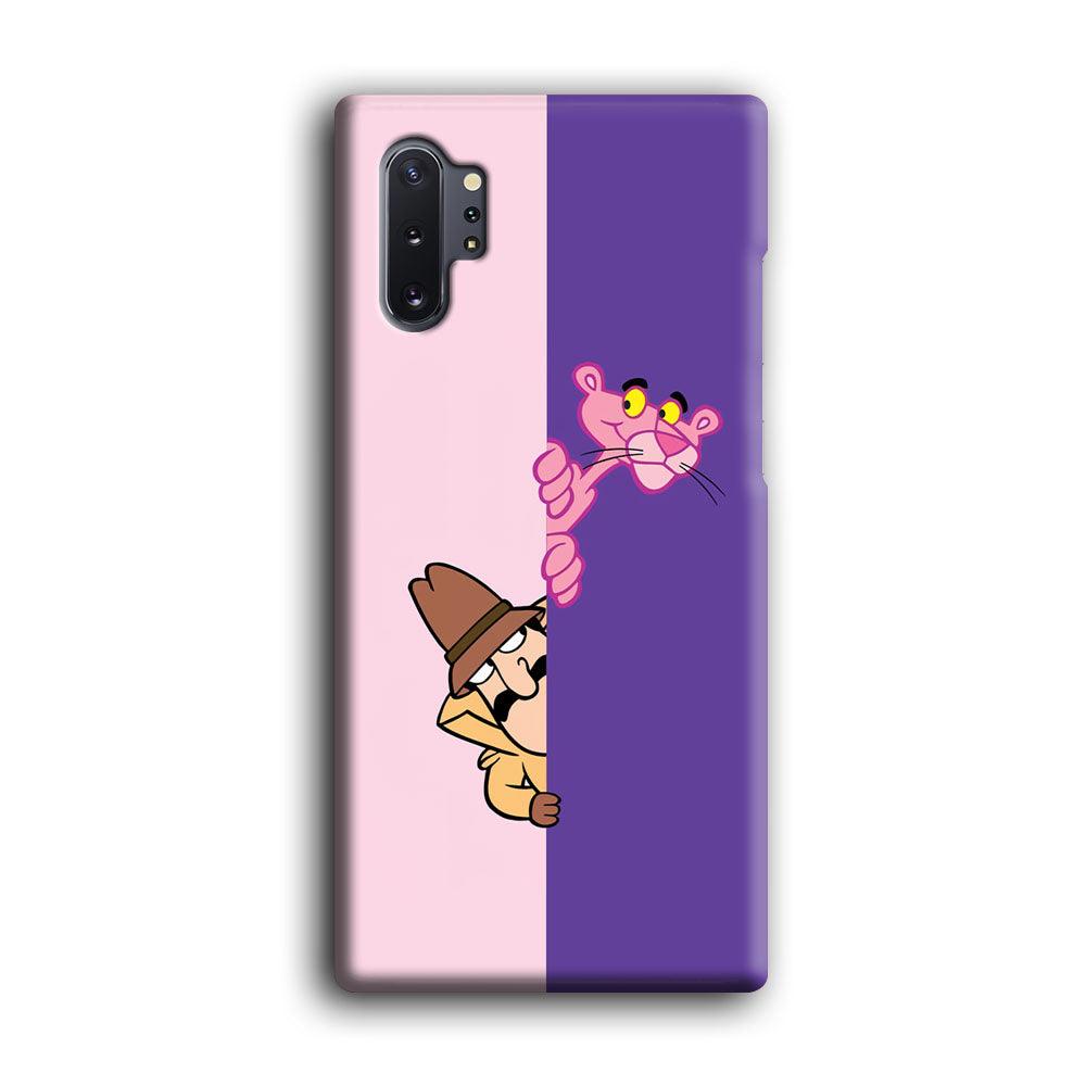 Pink Panther Hide and Seek with Detective Samsung Galaxy Note 10 Plus Case-Oxvistore