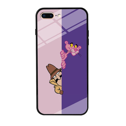 Pink Panther Hide and Seek with Detective iPhone 7 Plus Case-Oxvistore