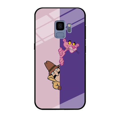 Pink Panther Hide and Seek with Detective Samsung Galaxy S9 Case-Oxvistore