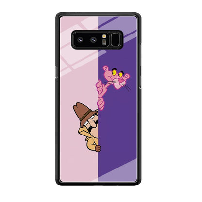 Pink Panther Hide and Seek with Detective Samsung Galaxy Note 8 Case-Oxvistore