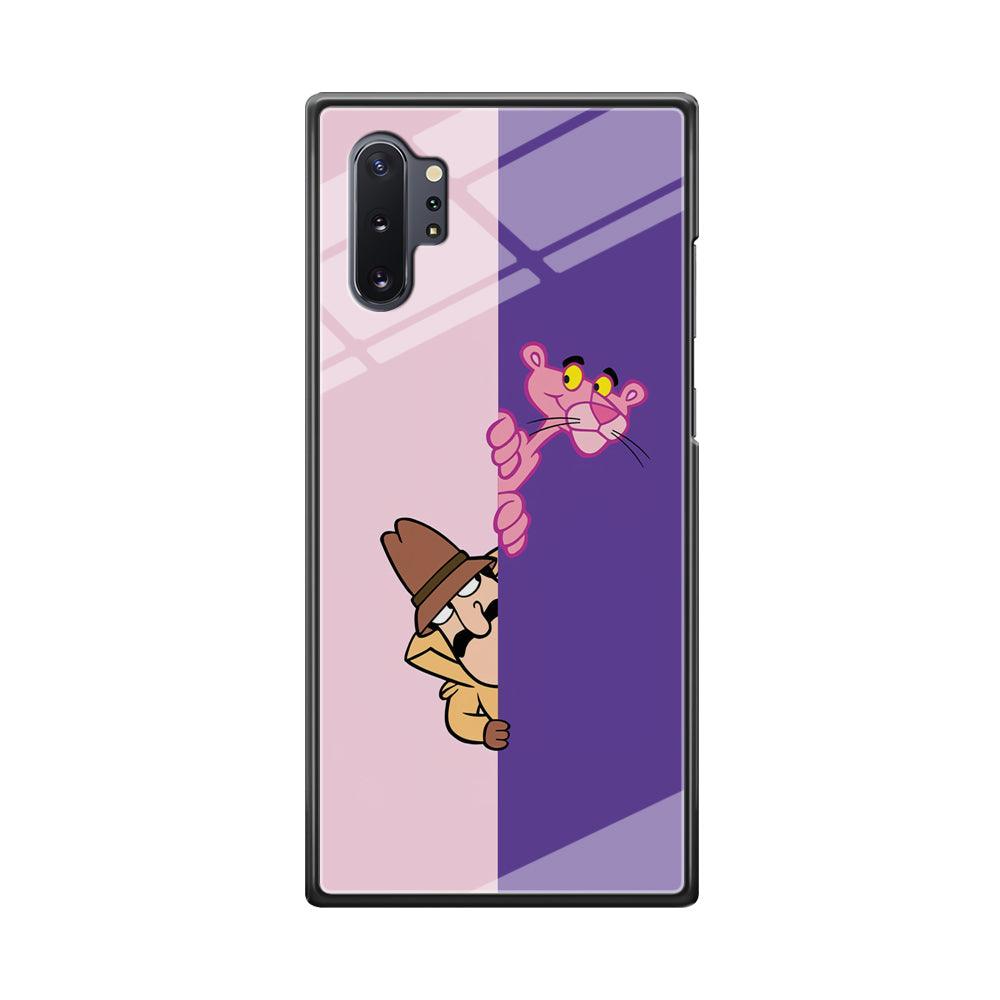 Pink Panther Hide and Seek with Detective Samsung Galaxy Note 10 Plus Case-Oxvistore