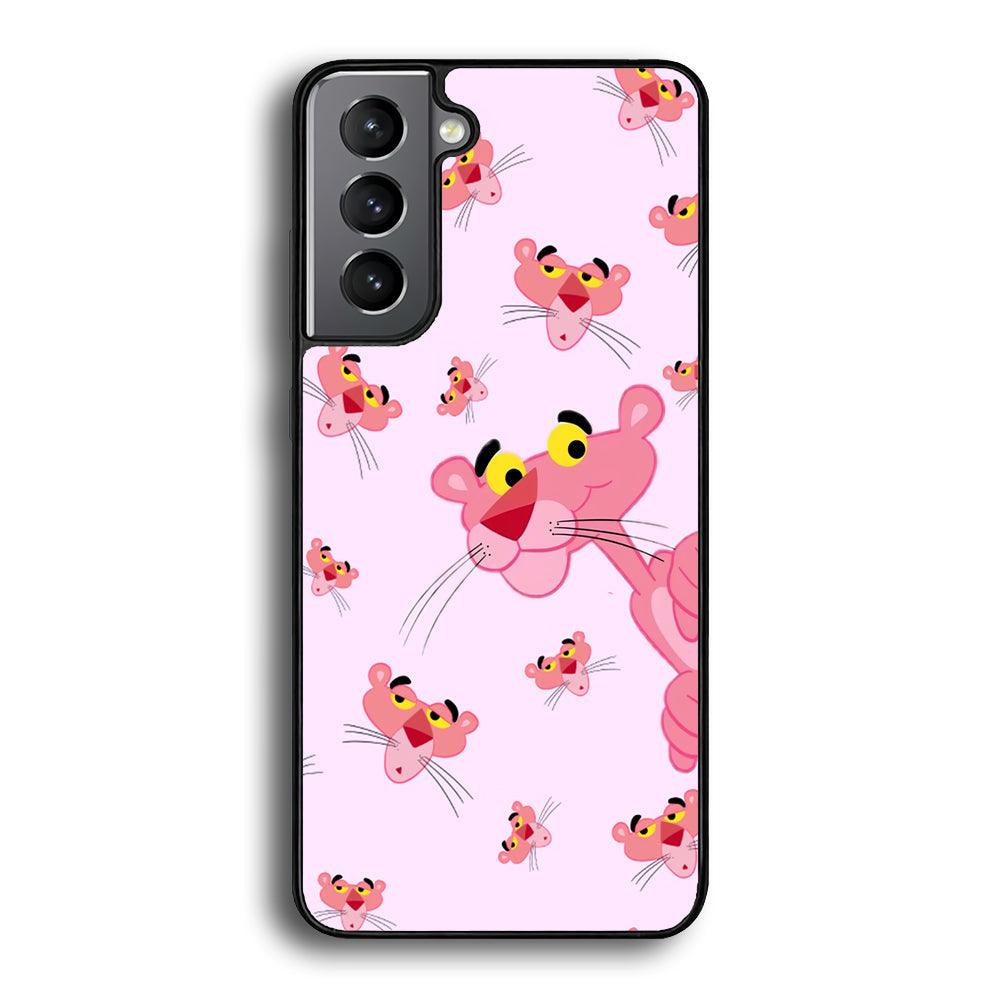 Pink Panther Look at The Situation Samsung Galaxy S23 Case-Rubber Black (2D Case)-Oxvistore