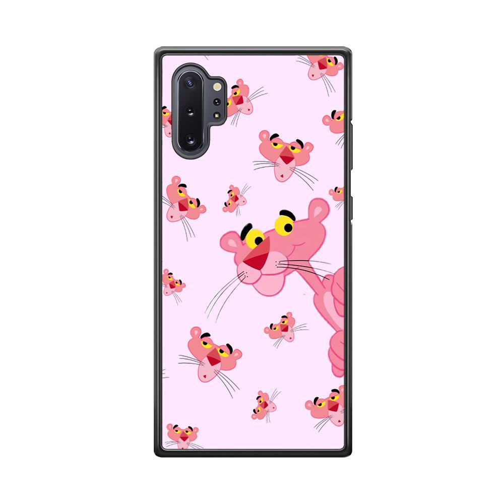 Pink Panther Look at The Situation Samsung Galaxy Note 10 Plus Case-Rubber Black (2D Case)-Oxvistore