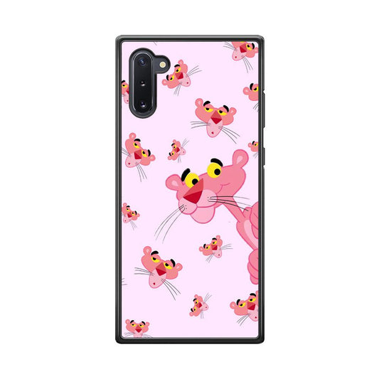 Pink Panther Look at The Situation Samsung Galaxy Note 10 Case-Rubber Black (2D Case)-Oxvistore