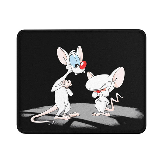 Pinky and The Brain Black Mouse Pads-18x21 CM-Oxvistore