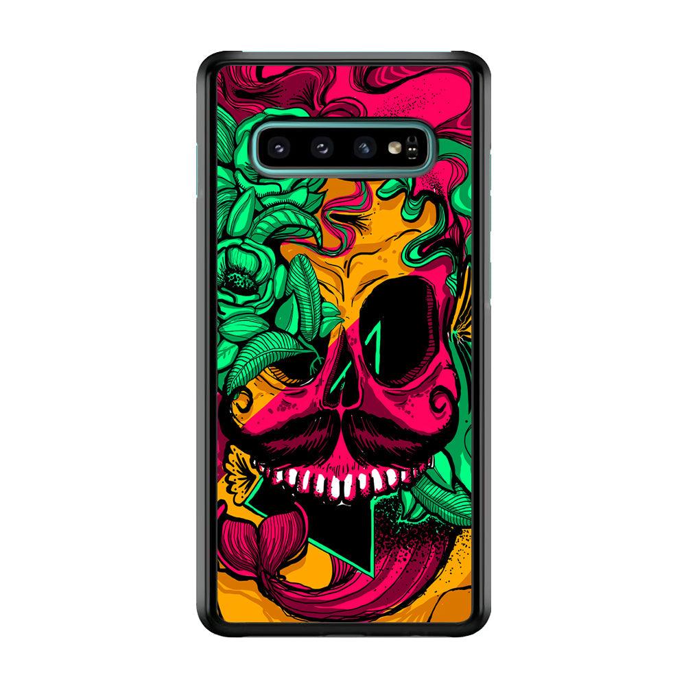 Pirates Skull Artistic Art Samsung Galaxy S10 Plus Case-Oxvistore