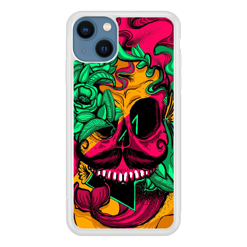 Pirates Skull Artistic Art iPhone 13 Case-Oxvistore