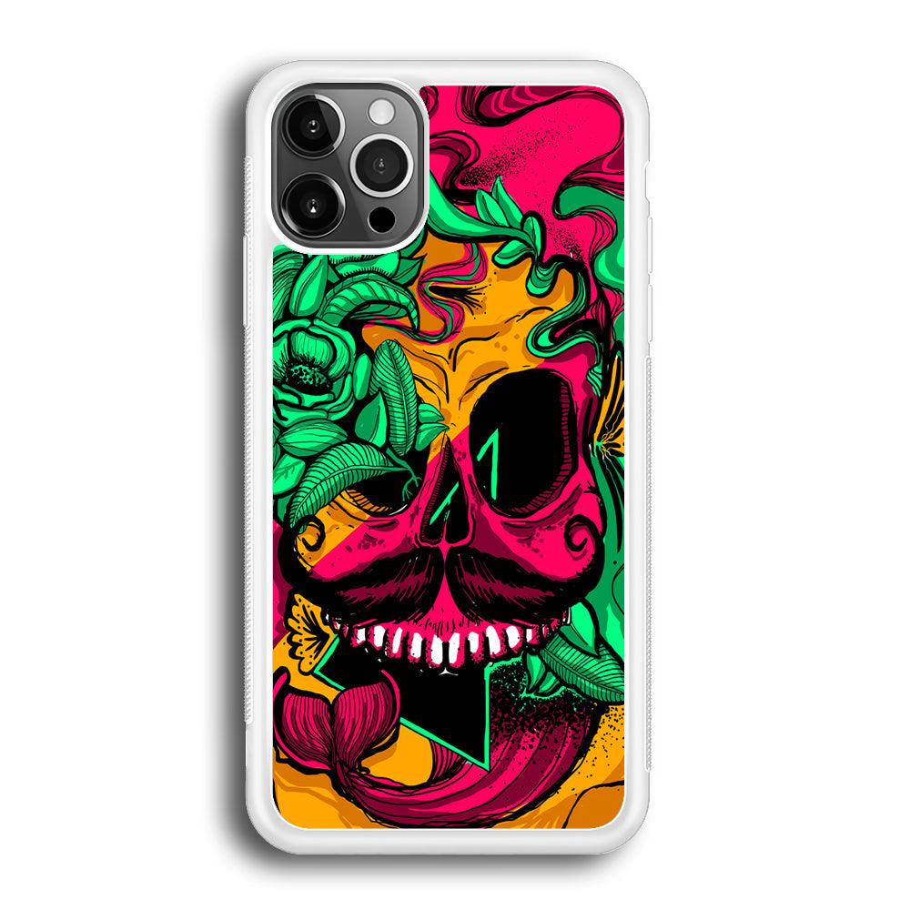 Pirates Skull Artistic Art iPhone 12 Pro Case-Oxvistore