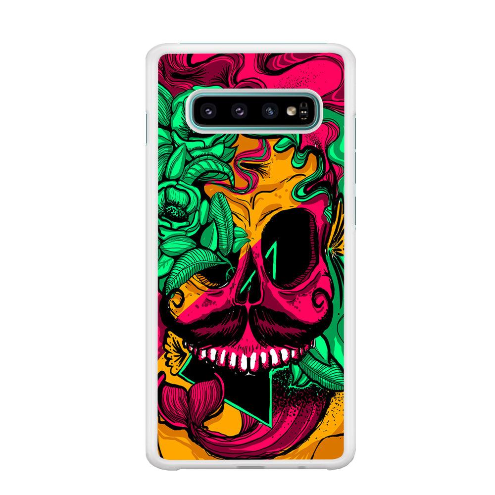 Pirates Skull Artistic Art Samsung Galaxy S10 Plus Case-Oxvistore