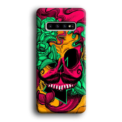 Pirates Skull Artistic Art Samsung Galaxy S10 Case-Oxvistore