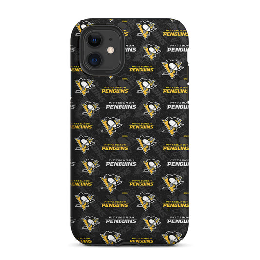 Pittsburgh Penguins Pattern 2 in 1 Tough Phone Case