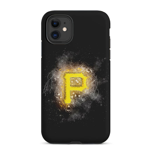 Pittsburgh Pirates Abstract 2 in 1 Tough Phone Case