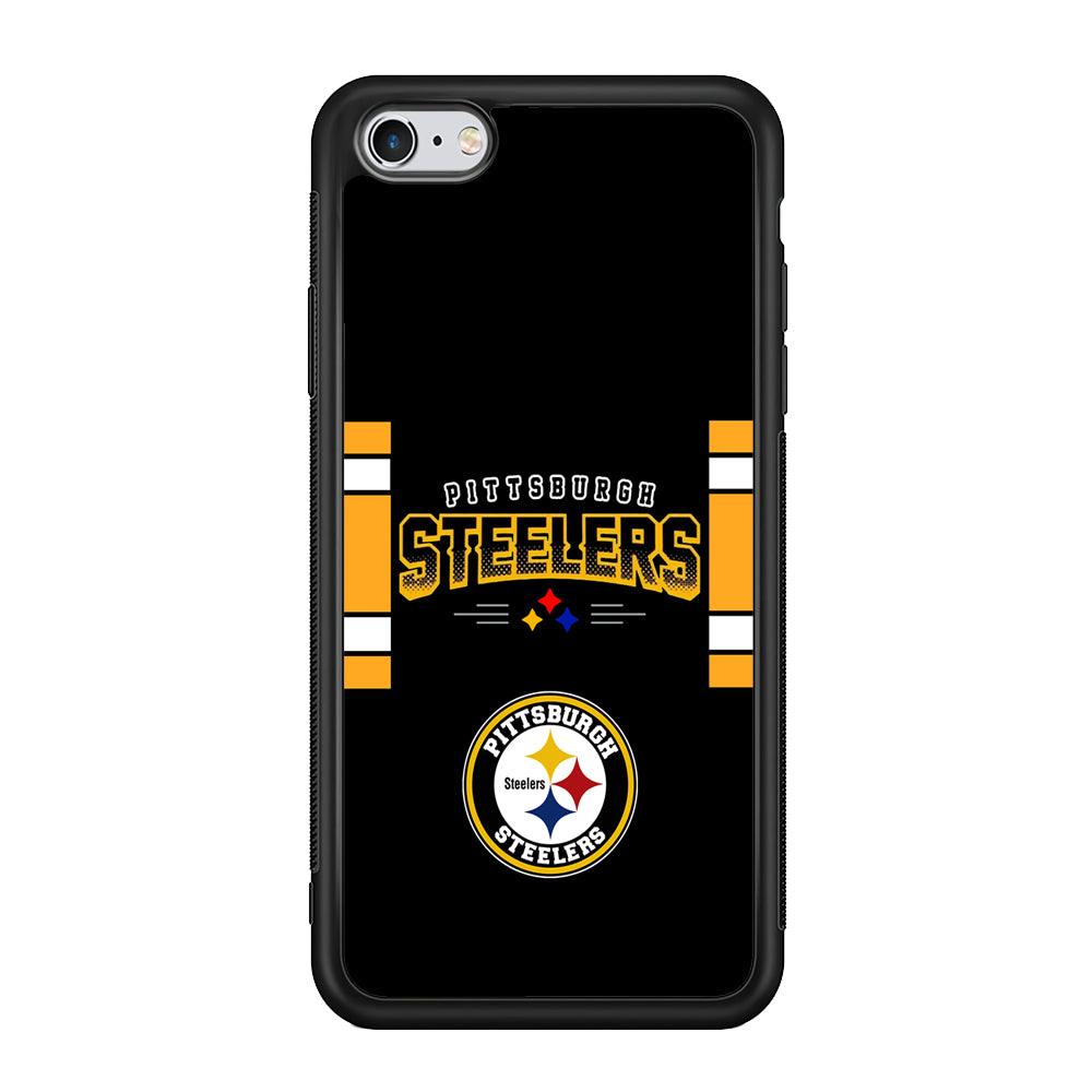 Pittsburgh Steelers Jersey on Black iPhone 6 | 6s Case-Oxvistore