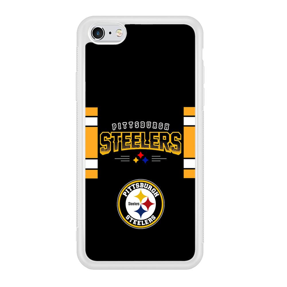 Pittsburgh Steelers Jersey on Black iPhone 6 Plus | 6s Plus Case-Oxvistore