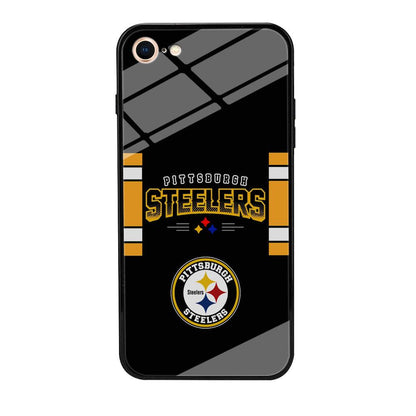 Pittsburgh Steelers Jersey on Black iPhone 8 Case-Oxvistore