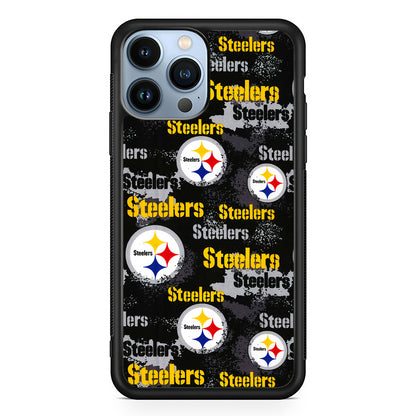 Pittsburgh Steelers Pattern 2D Rubber Phone Case