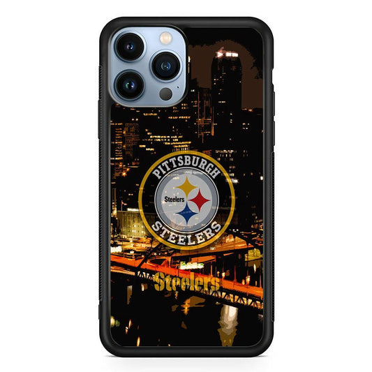 Pittsburgh Steelers The Dark Knight iPhone 13 Pro Case-Oxvistore