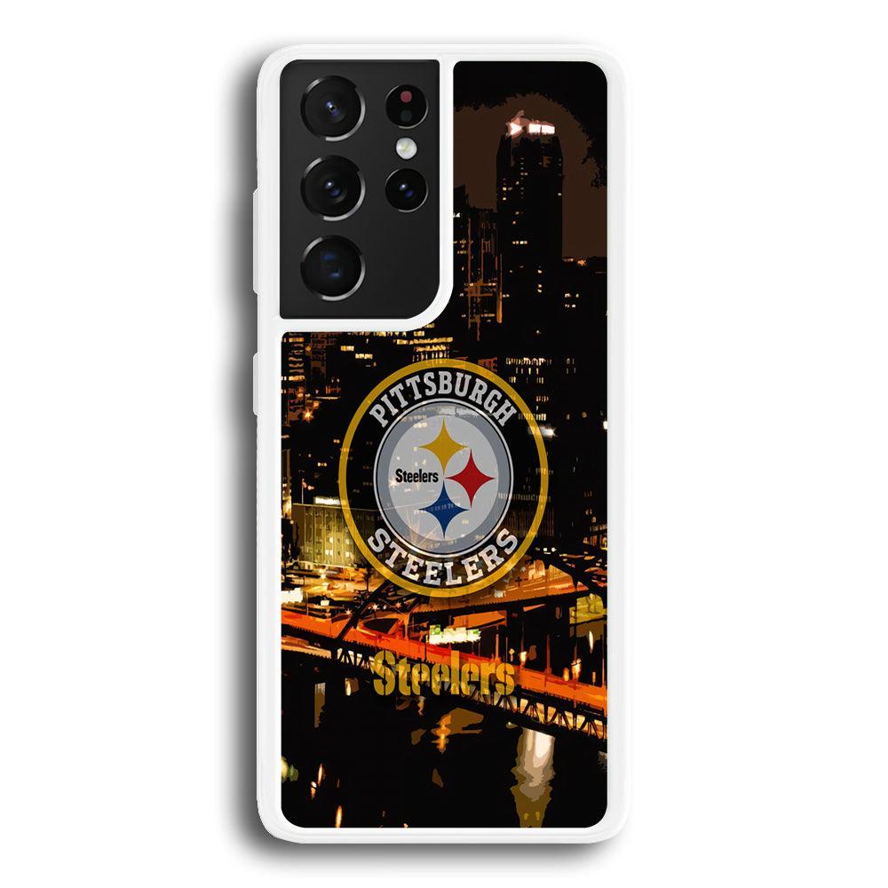 Pittsburgh Steelers The Dark Knight Samsung Galaxy S21 Ultra Case-Oxvistore