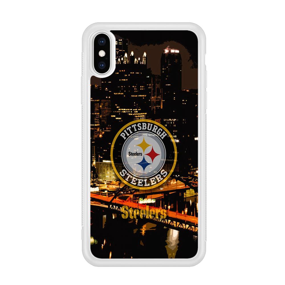 Pittsburgh Steelers The Dark Knight iPhone XS Case-Oxvistore