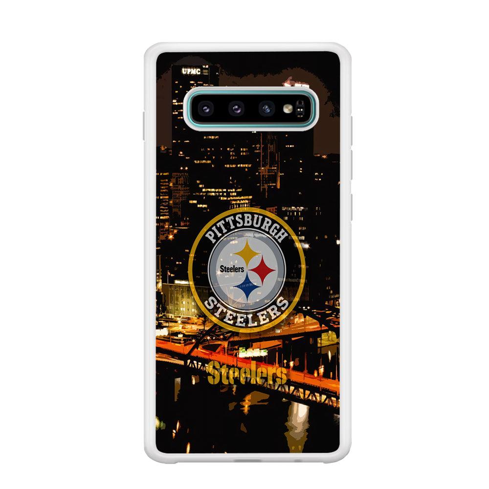 Pittsburgh Steelers The Dark Knight Samsung Galaxy S10 Plus Case-Oxvistore