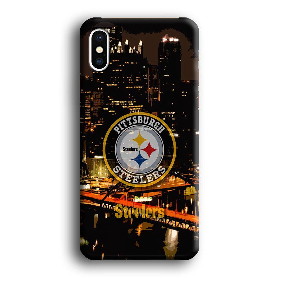 Pittsburgh Steelers The Dark Knight iPhone Xs Max Case-Oxvistore