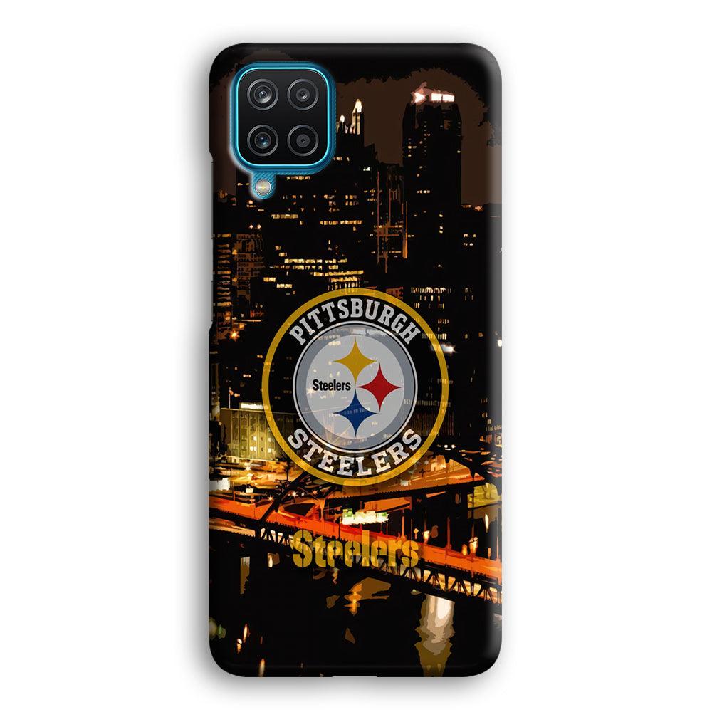 Pittsburgh Steelers The Dark Knight Samsung Galaxy A12 Case-Oxvistore