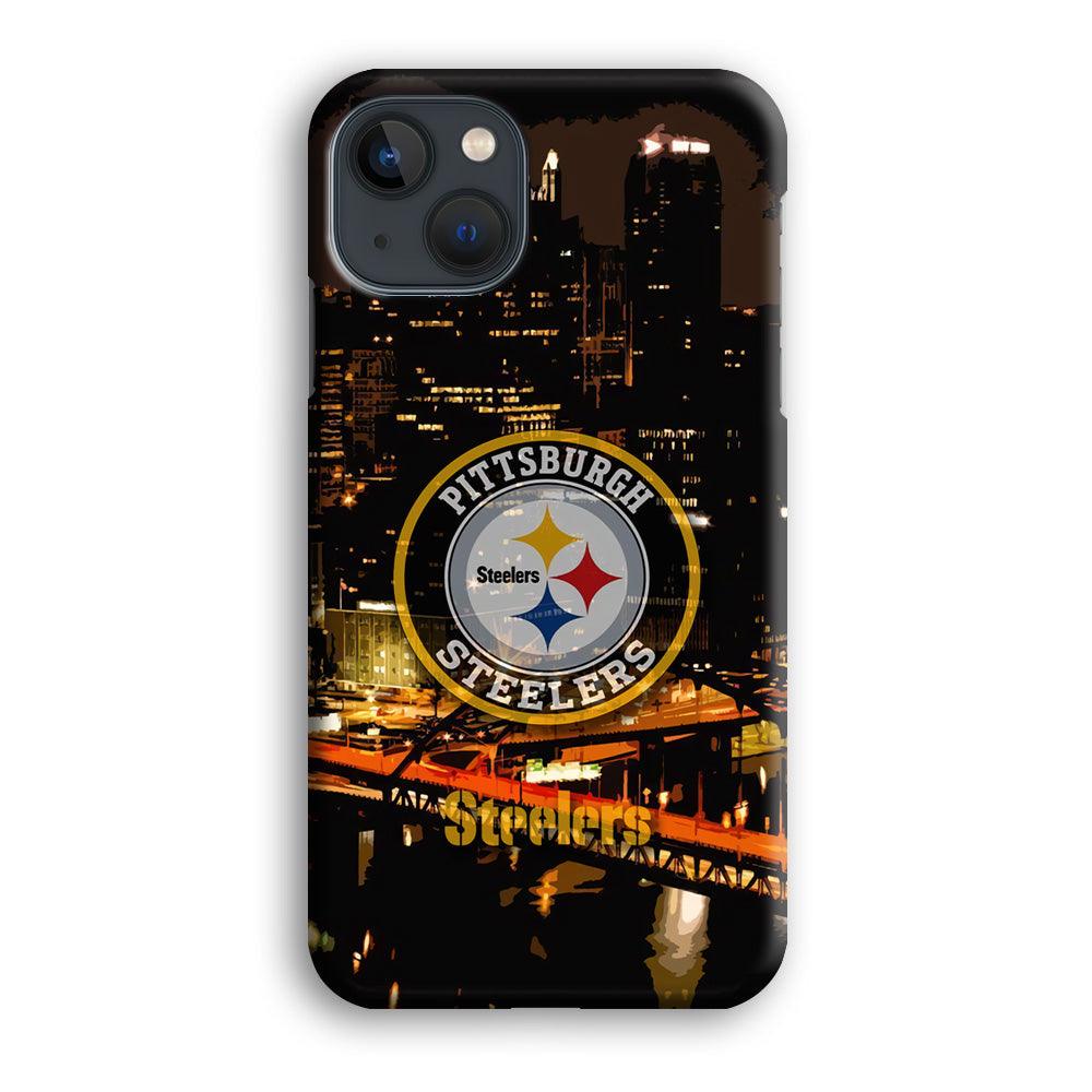 Pittsburgh Steelers The Dark Knight iPhone 15 Plus Case-Oxvistore