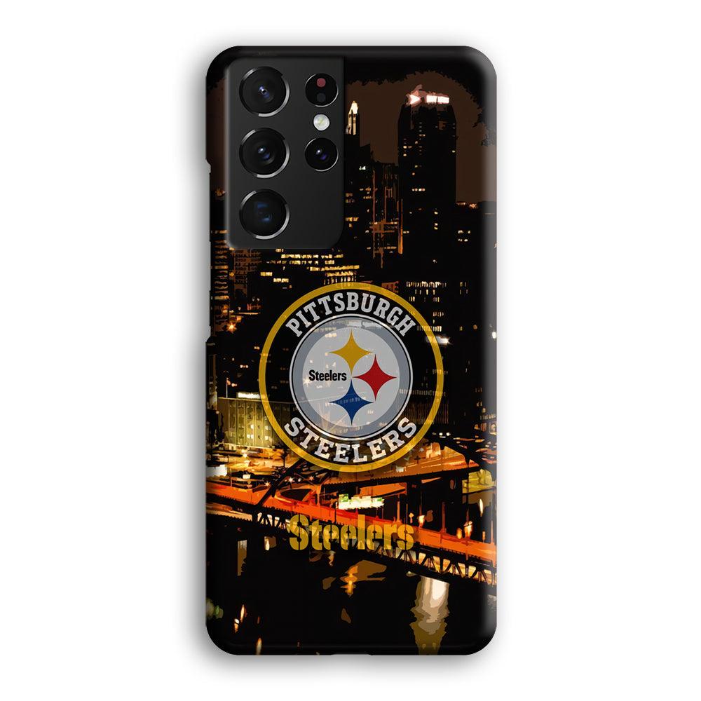 Pittsburgh Steelers The Dark Knight Samsung Galaxy S21 Ultra Case-Oxvistore