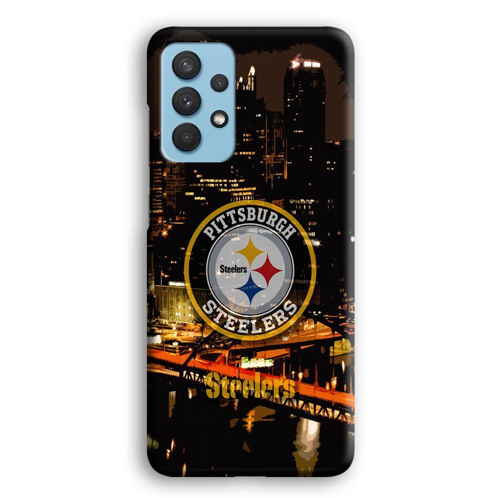 Pittsburgh Steelers The Dark Knight Samsung Galaxy A32 Case-Oxvistore