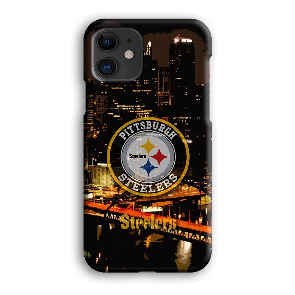 Pittsburgh Steelers The Dark Knight iPhone 12 Case-Oxvistore