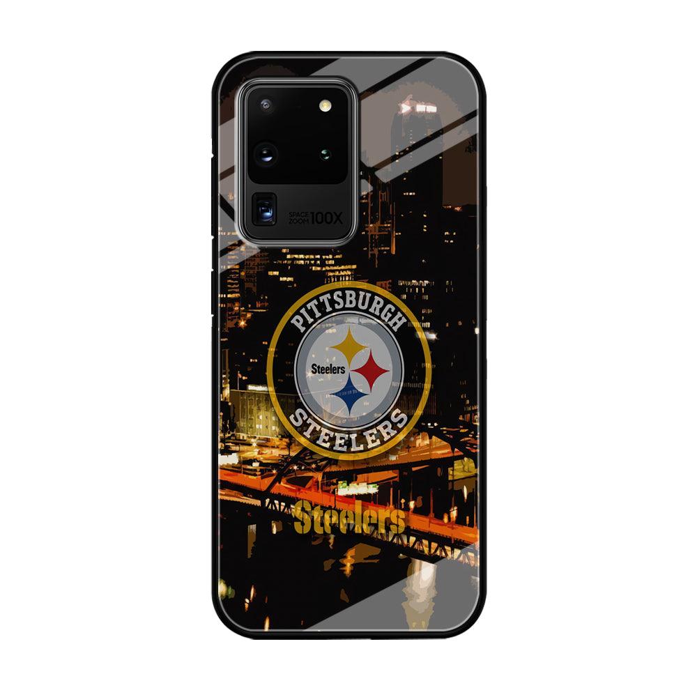 Pittsburgh Steelers The Dark Knight Samsung Galaxy S20 Ultra Case-Oxvistore