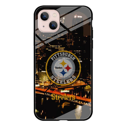 Pittsburgh Steelers The Dark Knight iPhone 15 Plus Case-Oxvistore