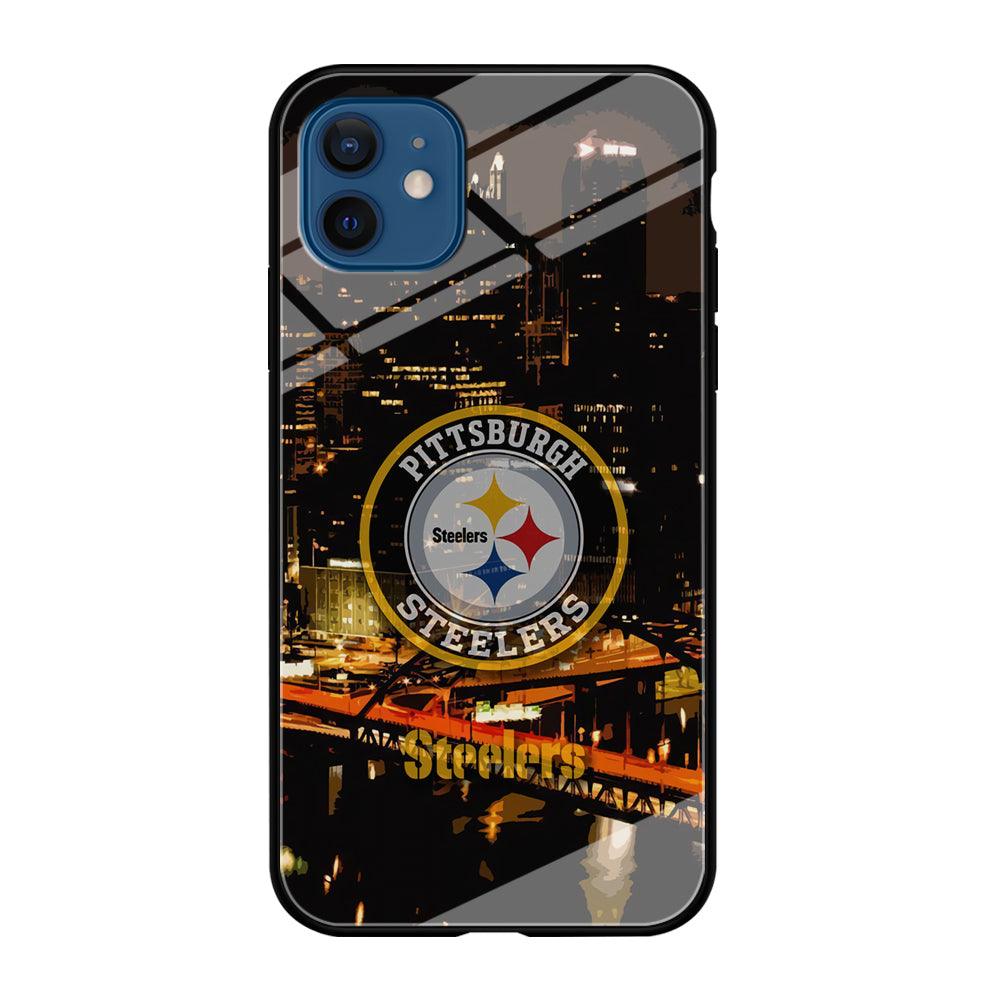 Pittsburgh Steelers The Dark Knight iPhone 12 Case-Oxvistore