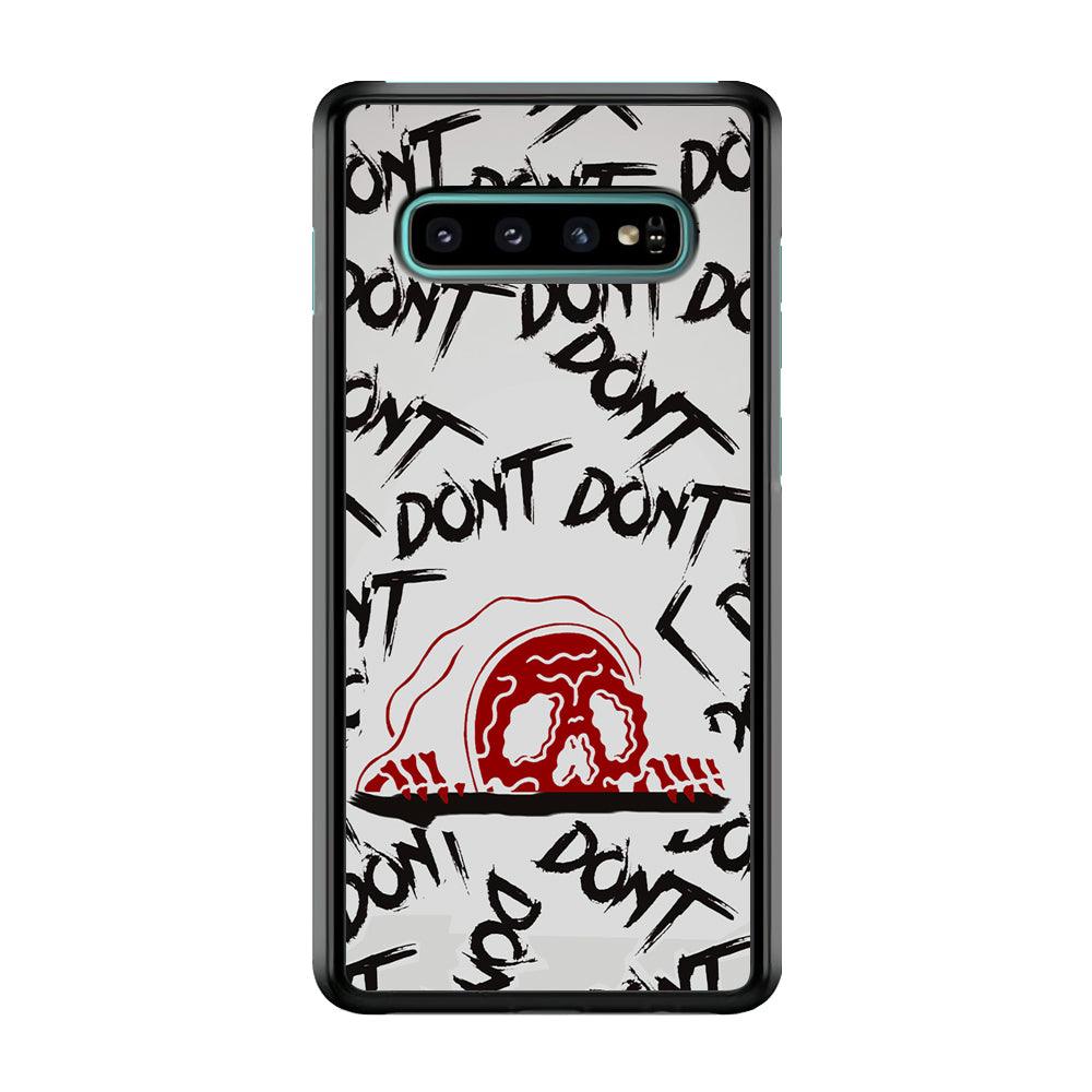 Please Don't Be Scare Samsung Galaxy S10 Plus Case-Oxvistore