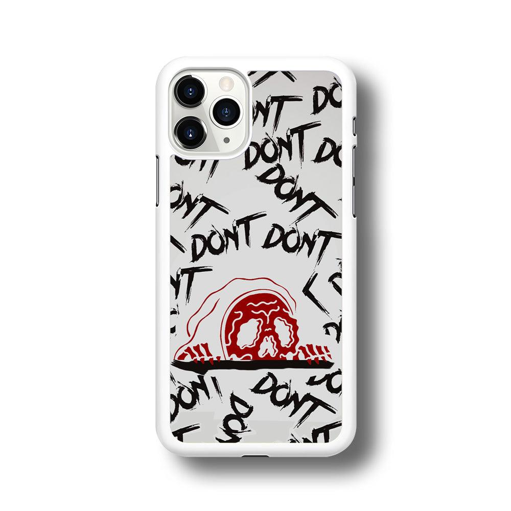 Please Don't Be Scare iPhone 11 Pro Case-Oxvistore