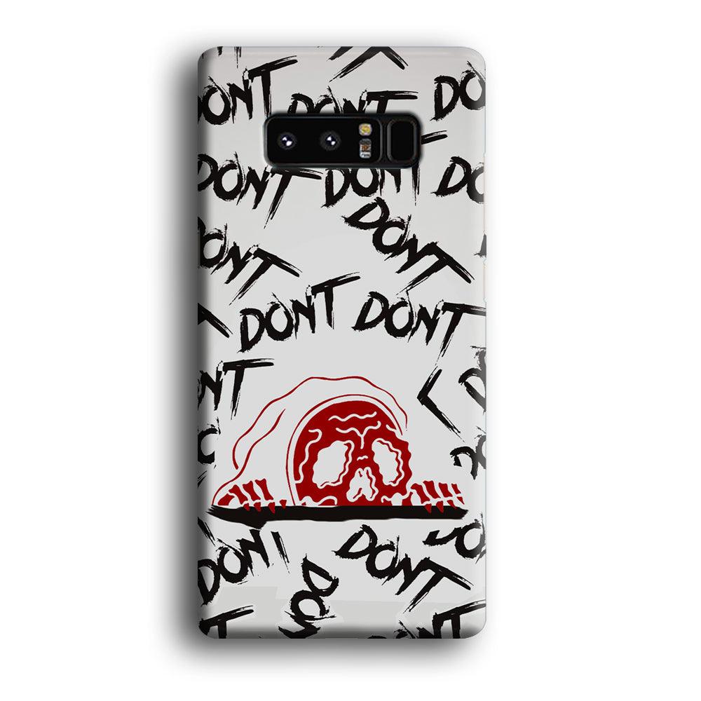 Please Don't Be Scare Samsung Galaxy Note 8 Case-Oxvistore