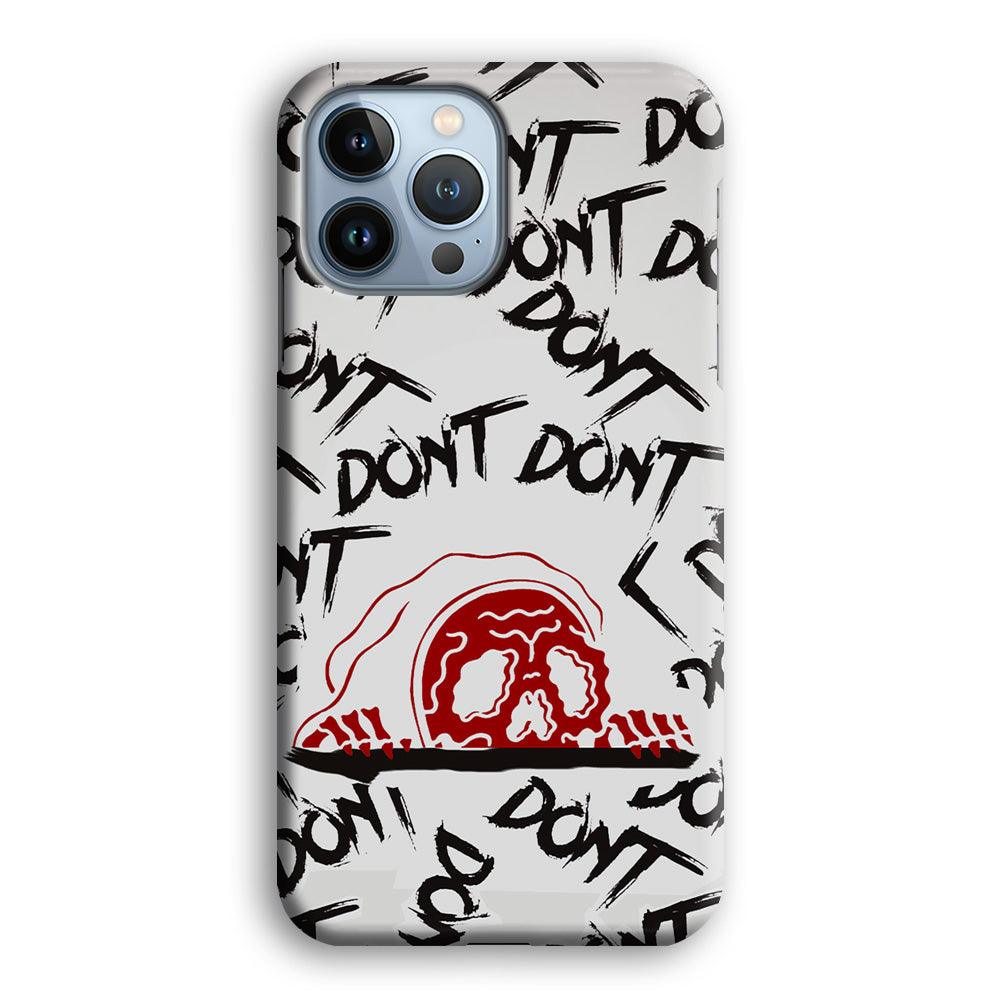 Please Don't Be Scare iPhone 15 Pro Case-Oxvistore