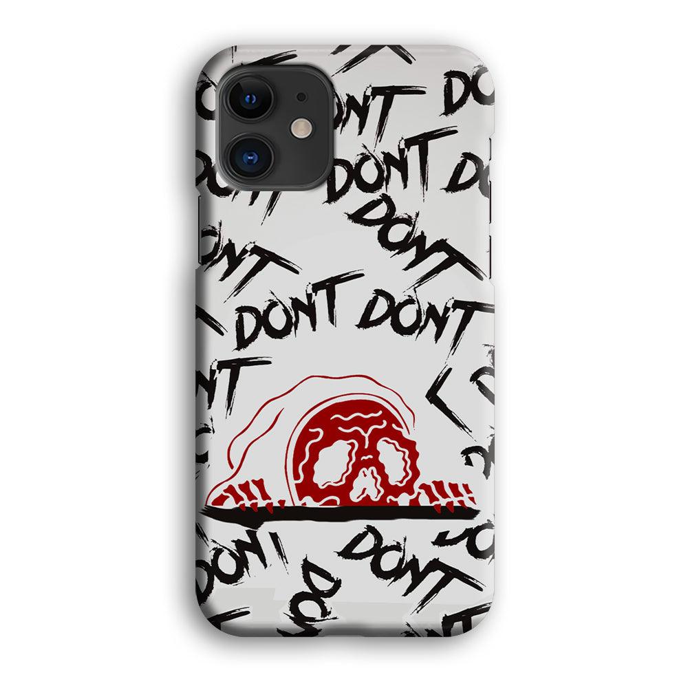 Please Don't Be Scare iPhone 12 Case-Oxvistore