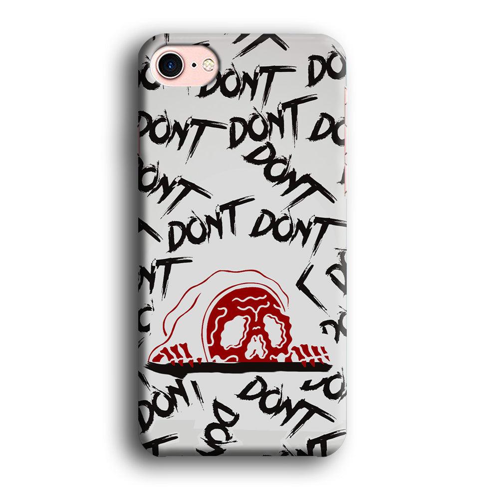 Please Don't Be Scare iPhone 8 Case-Oxvistore